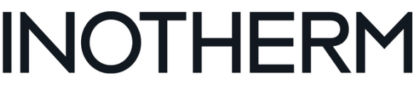 Inotherm logo. Inotherm is a brand selling entrance doors in Europe and the middle east region. It specialises in manufacturing entrance doors for offices and family houses. Inotherm sells inosmart doors that come with a multi-locking or a biometric door control system. This front door is configured with an intelligent and self-learning system that detects any changes in the fingerprint. Oryx doors and windows is one of inotherm's distributor in the Middle East region.
