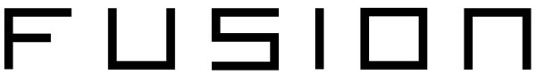 Fusion logo. Fusion is a brand of aluminium doors and windows which are fabricated in the United Arab Emirates. Fusion products are offered and installed by Oryx Doors and Windows, who have a showroom in Dubai.